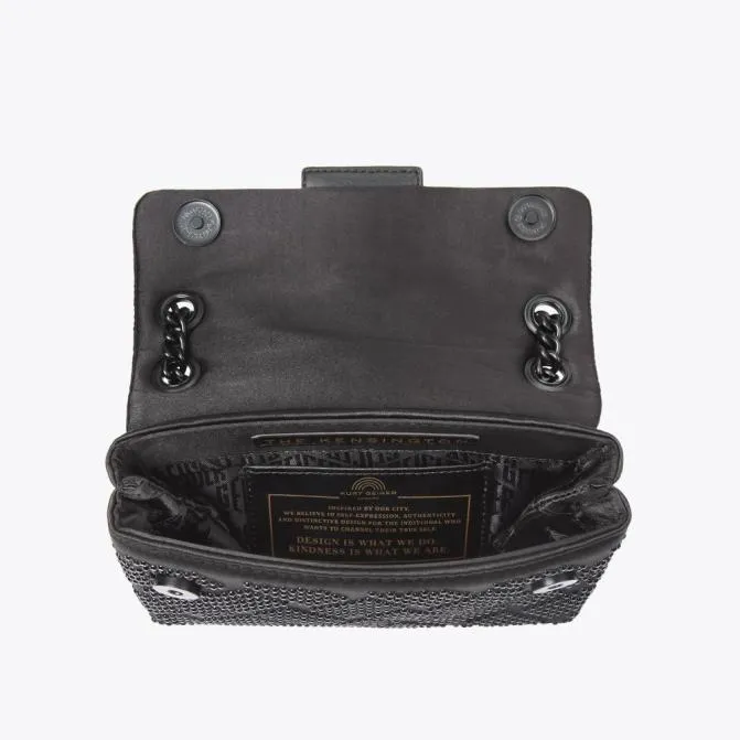 Kurt Geiger Mini Bags Mini Crystal Kensington Bag Black 8211 Women