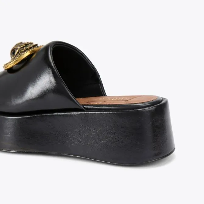 Kurt Geiger Sandals Chelsea Flatform Mule Sandal Black 8211 Women