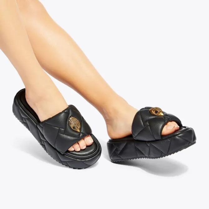 Kurt Geiger Sandals Kensington Puff Sandal Black 8211 Women