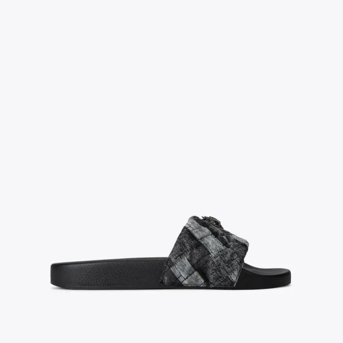 Kurt Geiger Sandals Meena Eagle Slide Black 8211 Women