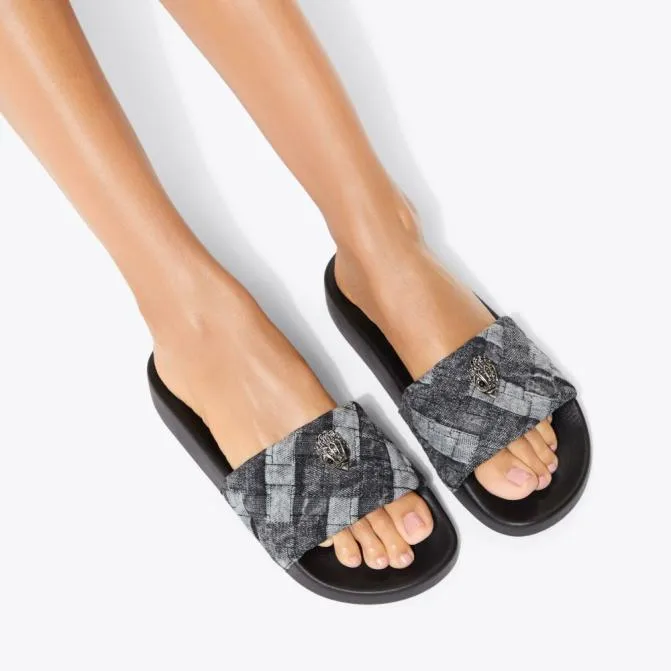 Kurt Geiger Sandals Meena Eagle Slide Black 8211 Women