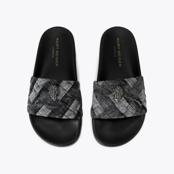 Kurt Geiger Sandals Meena Eagle Slide Black 8211 Women