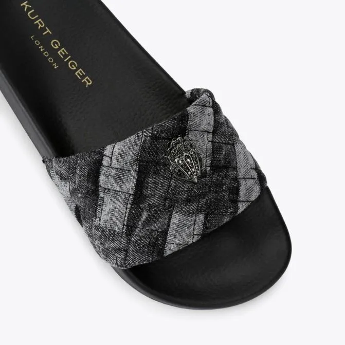 Kurt Geiger Sandals Meena Eagle Slide Black 8211 Women