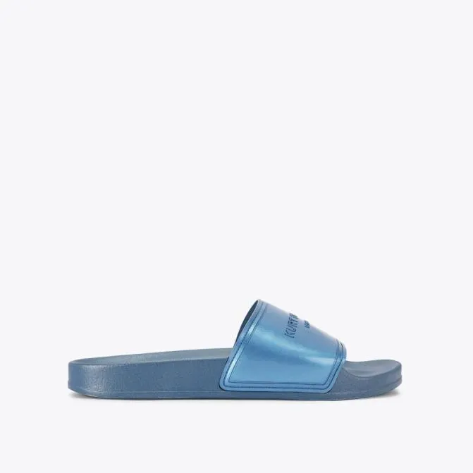Kurt Geiger Sandals Mens Pool Slider Petrol 8211 Men