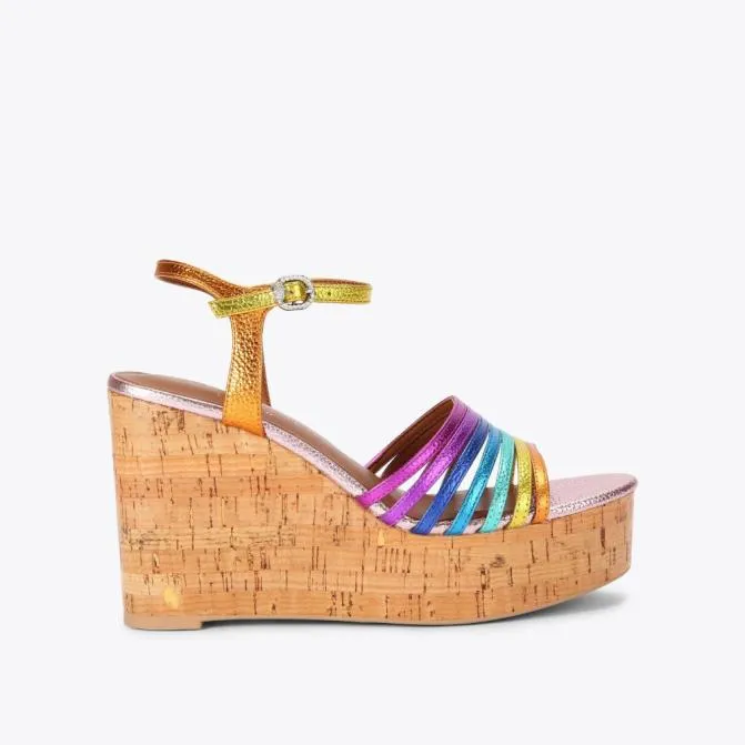 Kurt Geiger Sandals Pierra Wedge Heel Multiother 8211 Women