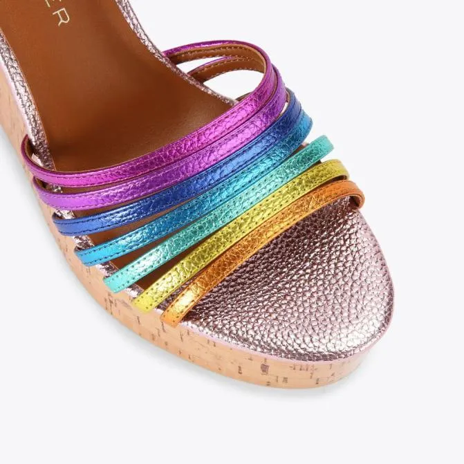 Kurt Geiger Sandals Pierra Wedge Heel Multiother 8211 Women