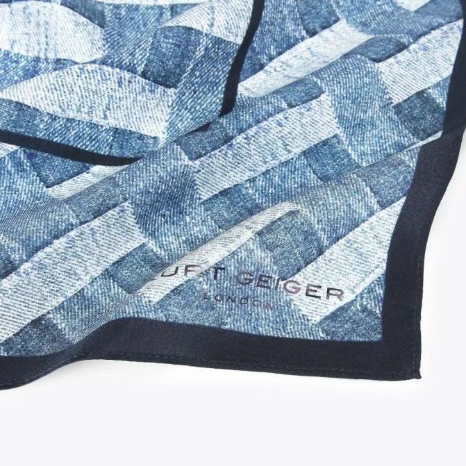 Kurt Geiger Scarves and Gloves Bandana Scarf Denim 8211 Women