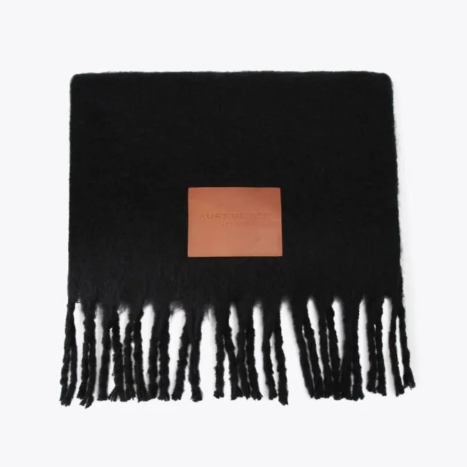 Kurt Geiger Scarves and Gloves Yarndye Scarf Black 8211 Women