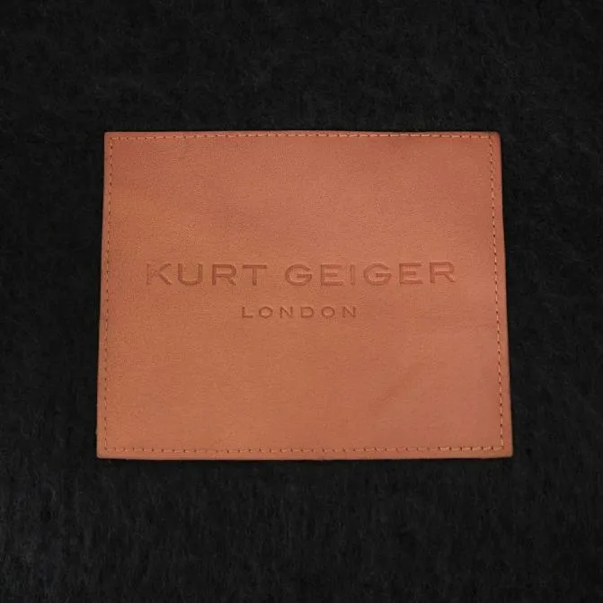 Kurt Geiger Scarves and Gloves Yarndye Scarf Black 8211 Women
