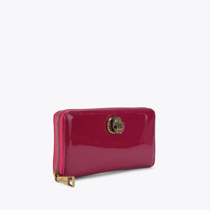 Kurt Geiger Wallets and Purses Chelsea Zip Around Wallet Fushia 8211 Women
