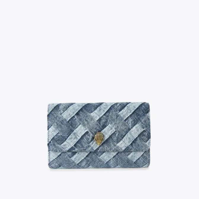 Kurt Geiger Wallets and Purses Kensington Wallet On Chain Denim 8211 Women