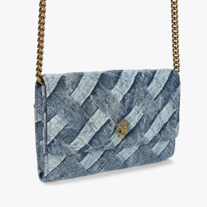 Kurt Geiger Wallets and Purses Kensington Wallet On Chain Denim 8211 Women