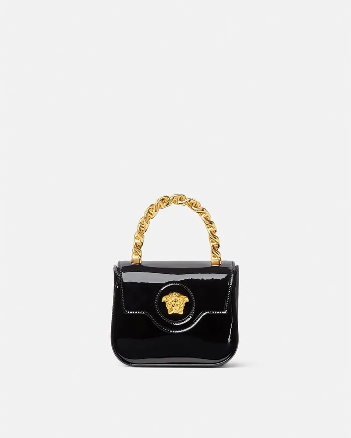La Medusa Women Versace La Medusa Mini Bag Blackgold