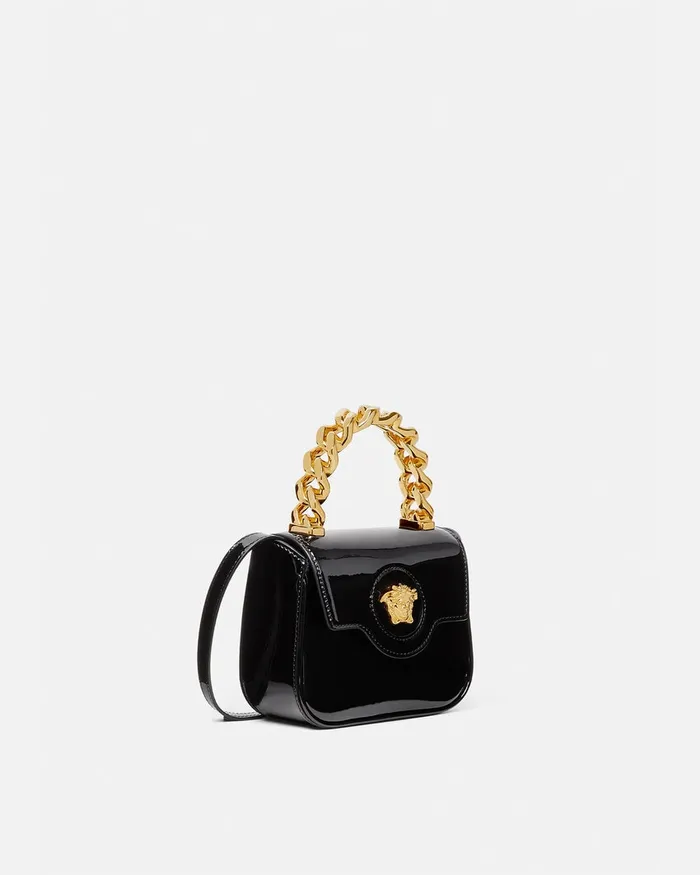 La Medusa Women Versace La Medusa Mini Bag Blackgold