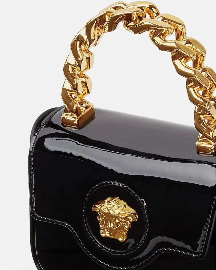 La Medusa Women Versace La Medusa Mini Bag Blackgold