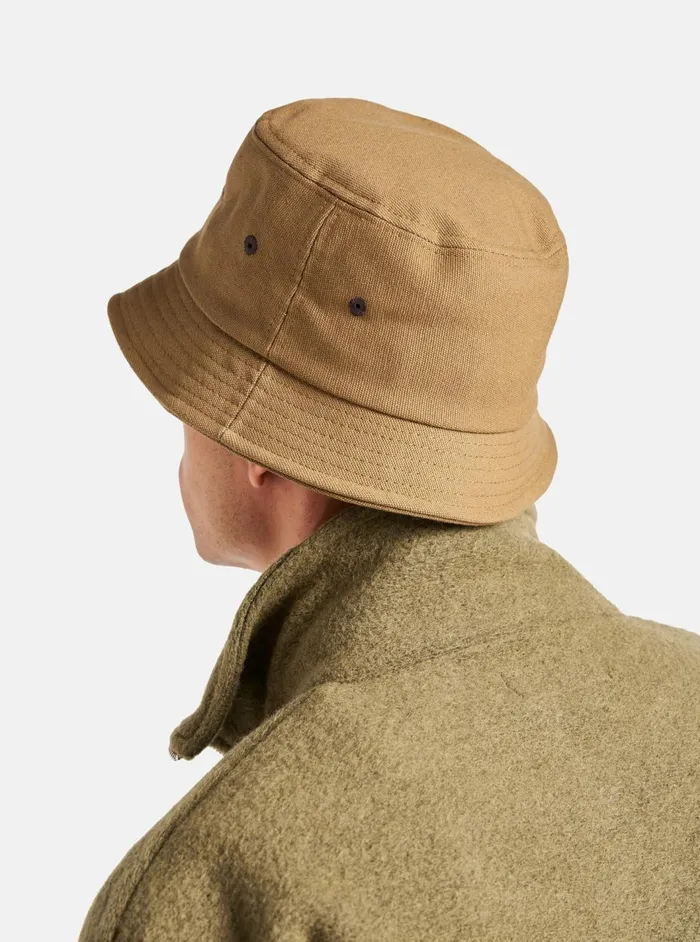 Lewis Hat In Khaki Canvas Men Universal Works Hats