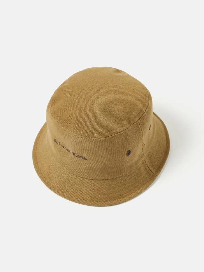 Lewis Hat In Khaki Canvas Men Universal Works Hats