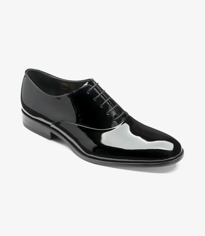Loake Plain Ties Men Patent Black Loake Plain Ties Men Patent Black