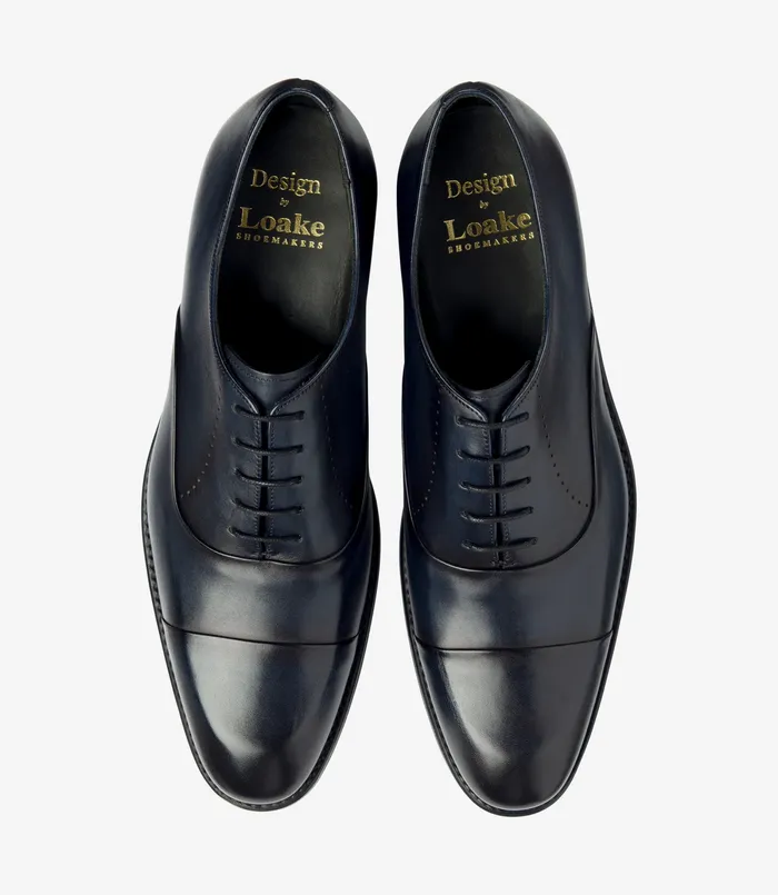 Loake Toe Caps Men Phoenix Navy Loake Toe Caps Men Phoenix Navy