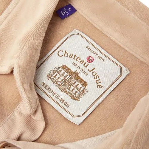 Long Sleeve Men Gallery Dept CHATEAU POLO SHIRT Light Tan