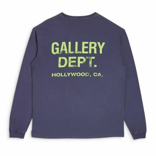 Long Sleeve Men Gallery Dept SOUVENIR LS TEE Navy