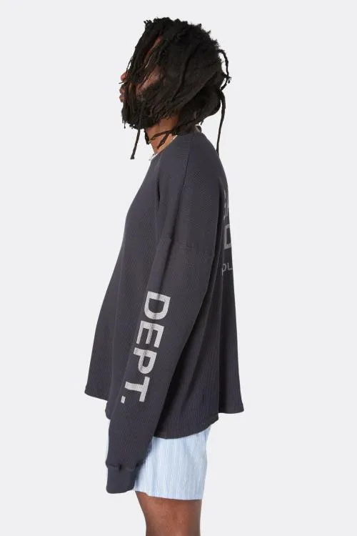 Long Sleeve Men Gallery Dept THERMAL LS Black