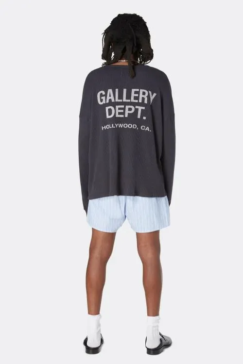 Long Sleeve Men Gallery Dept THERMAL LS Black
