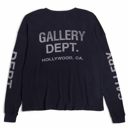 Long Sleeve Men Gallery Dept THERMAL LS Black