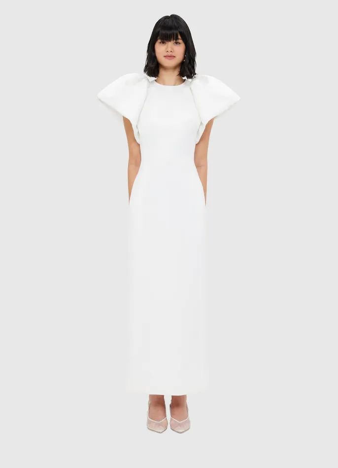 Lucinda Maxi Dress 8211 Snow Dresses and Jumpsuits LEO LIN Women