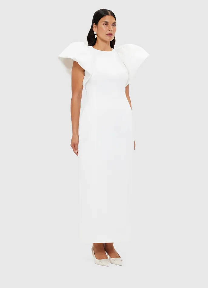 Lucinda Maxi Dress 8211 Snow Dresses and Jumpsuits LEO LIN Women