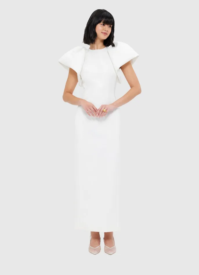 Lucinda Maxi Dress 8211 Snow Dresses and Jumpsuits LEO LIN Women