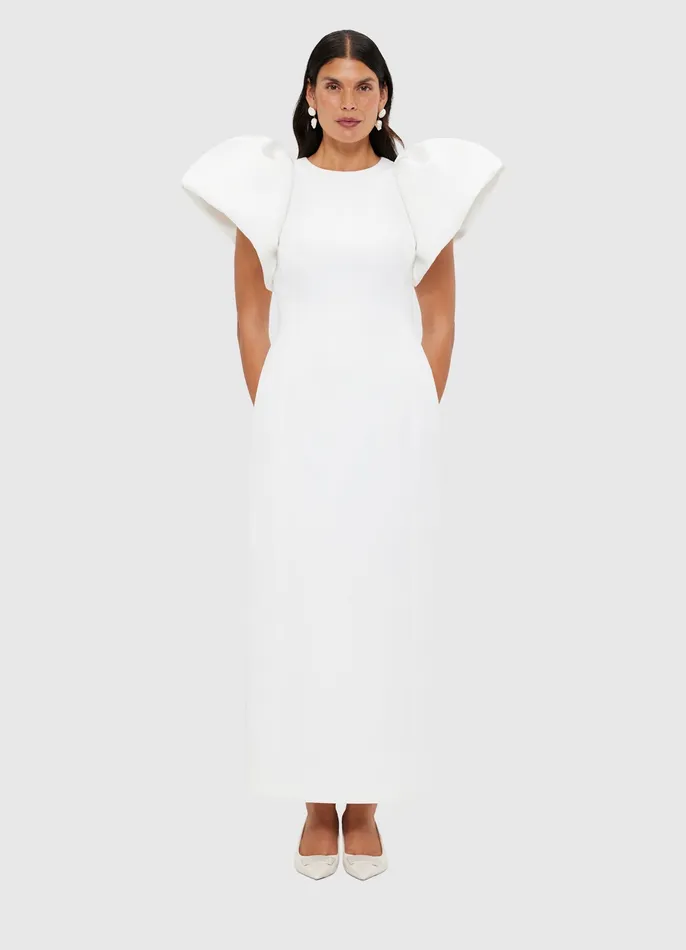 Lucinda Maxi Dress 8211 Snow Dresses and Jumpsuits LEO LIN Women