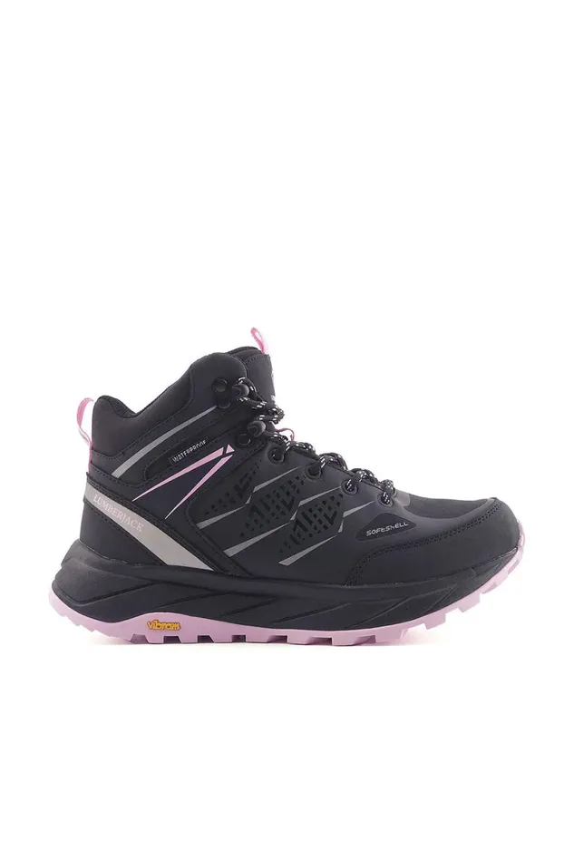 Lumberjack ANKLE BOOTS Women HIKING BOOT WPFVIBRAM BLACK Woman Basic Casual Top Boots Black Lumberjack ANKLE BOOTS Women HIKING BOOT WPFVIBRAM BLACK Woman Basic Casual Top Boots Black