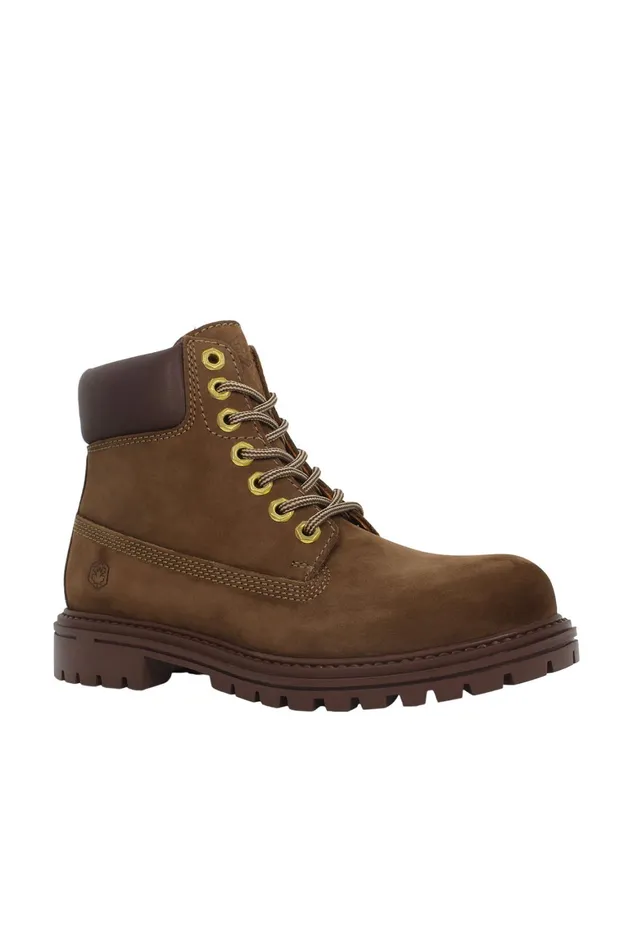Lumberjack ANKLE BOOTS Women RIVER 2 SWH6901001 BROWN Woman Worker Boot Brown