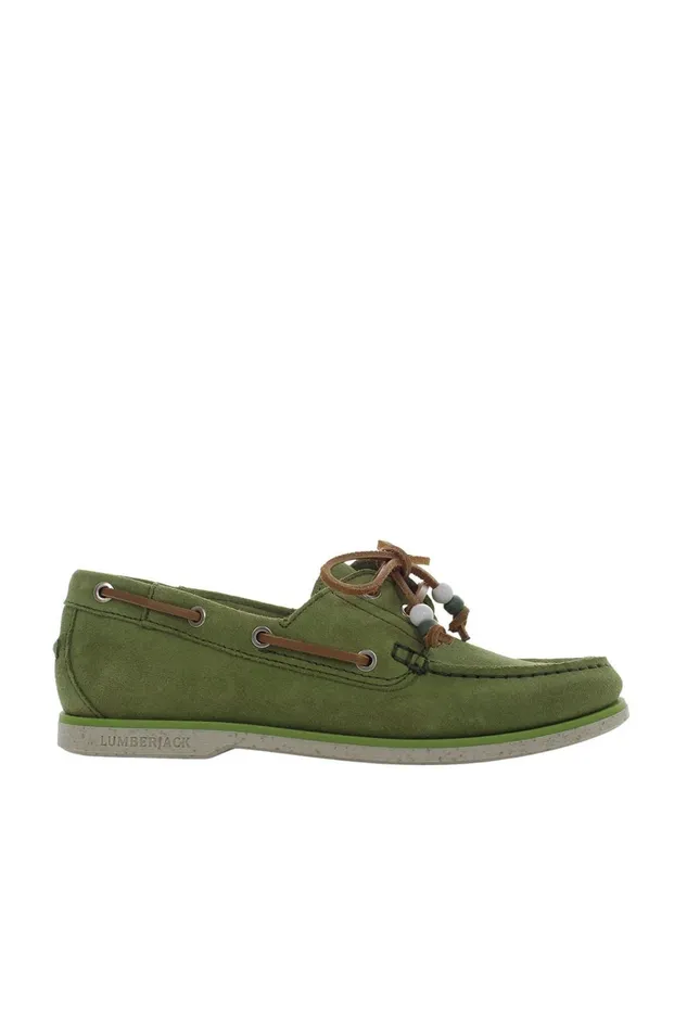 Lumberjack BOAT SHOES Women BOAT SHOES L GREEN Woman Comfort Shoes Green
