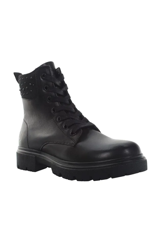 Lumberjack Shoes Girls ANKLE BOOT LACE UP WITH W BLACK Girl 776 Black