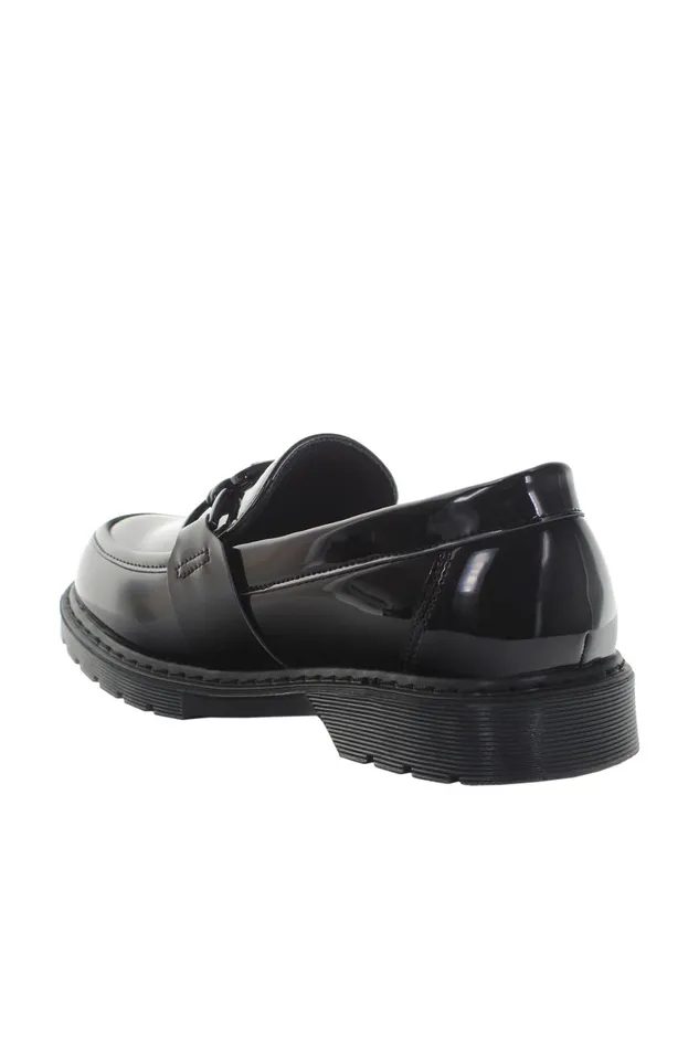 Lumberjack Shoes Girls MOCASSIN WITH ACCESSORY BLACK Girl Slip On Black