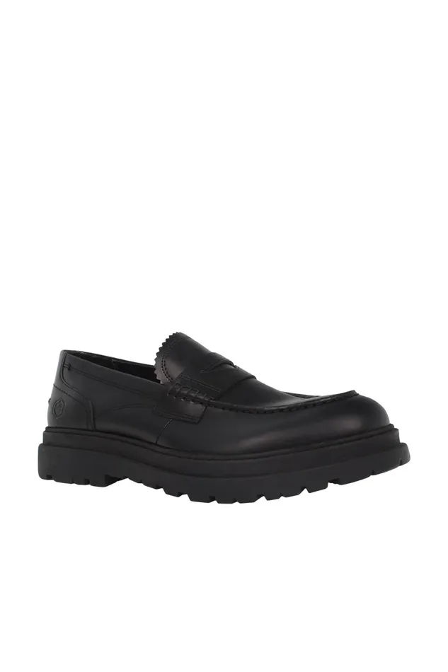 Lumberjack SLIP ON Men MOCASSIN BLACK Man Slip On Black