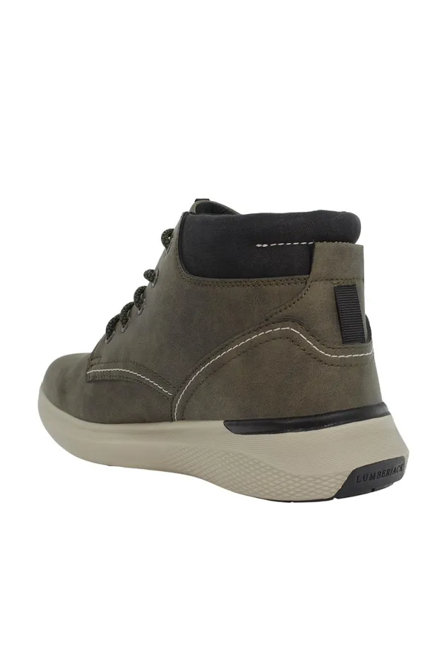 Lumberjack SNEAKERS Men HIGH CUT SNEAKER GREEN Man 782 Green