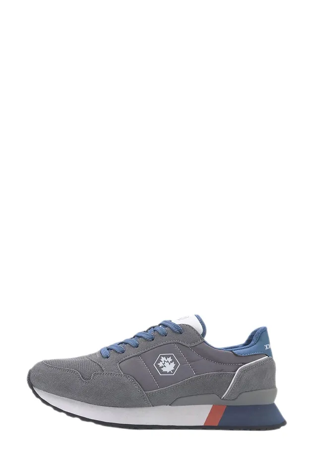 Lumberjack SNEAKERS Men WILSON SNEAKER GRAY Man Comfort Shoes Grey