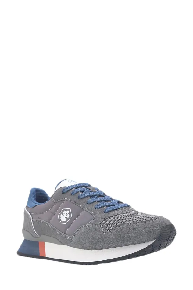 Lumberjack SNEAKERS Men WILSON SNEAKER GRAY Man Comfort Shoes Grey