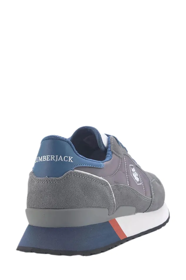 Lumberjack SNEAKERS Men WILSON SNEAKER GRAY Man Comfort Shoes Grey