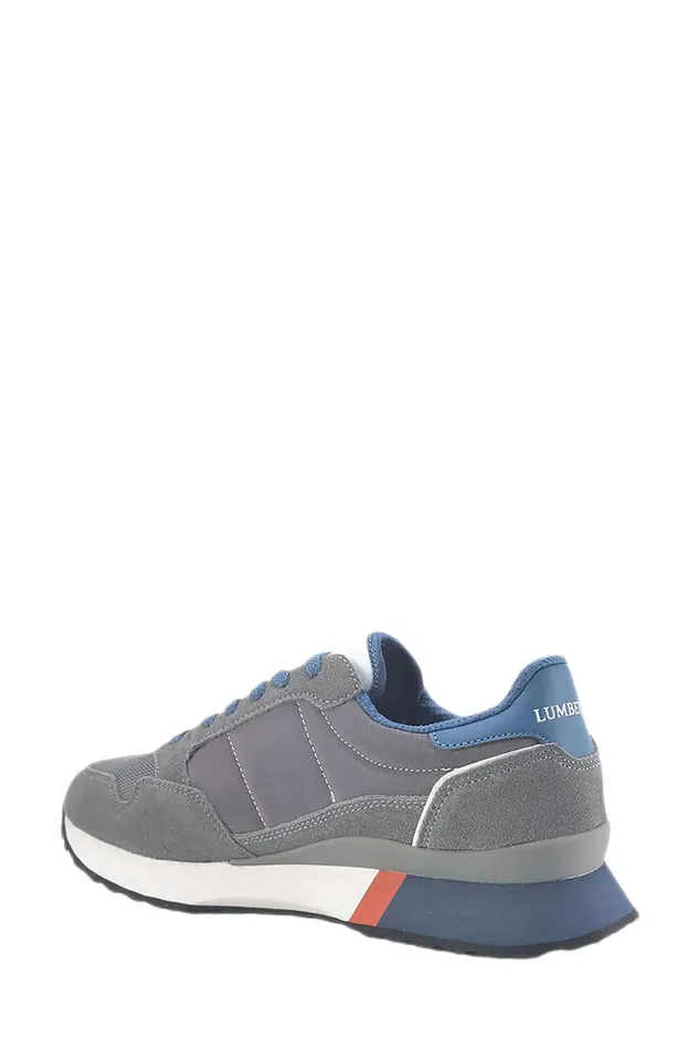 Lumberjack SNEAKERS Men WILSON SNEAKER GRAY Man Comfort Shoes Grey