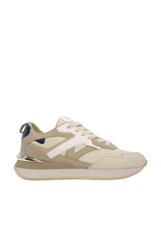 Lumberjack SNEAKERS Women CHARLOTTE SWI6711004 BEIGE Woman Sport Shoes Beige
