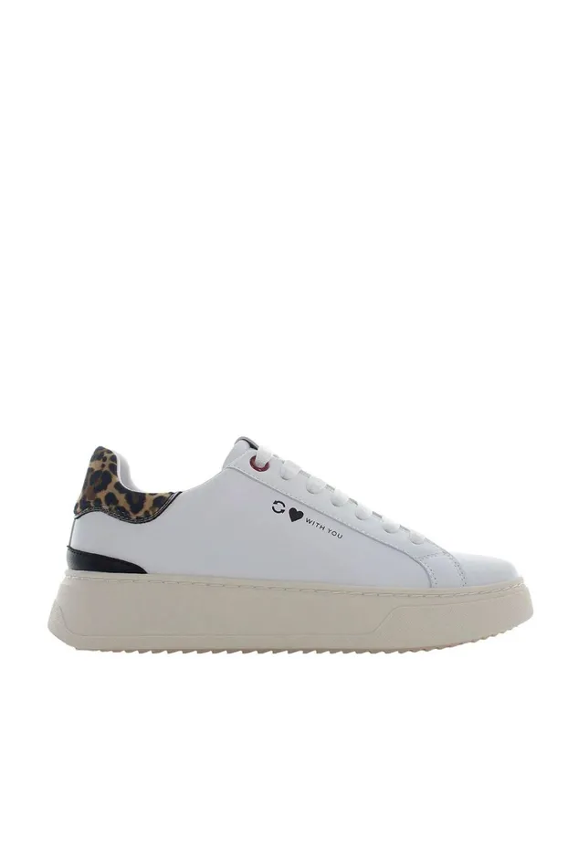 Lumberjack SNEAKERS Women EVRIL CASUAL LACED WHITE Woman Basic Casual Boots White