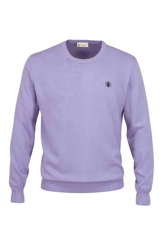 Lumberjack SWEATSHIRTS Men CM96341022538 E23 LILAC Man Sweatshirt Purple
