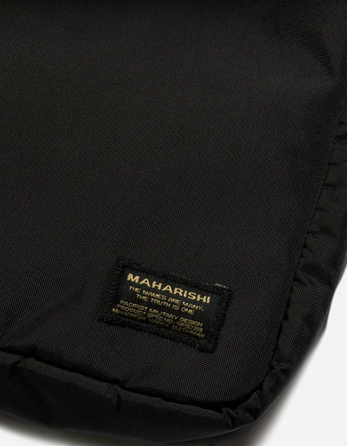 Maharishi Bags 1115 Maha MALICE Cross Body Bag Black 8211 Men