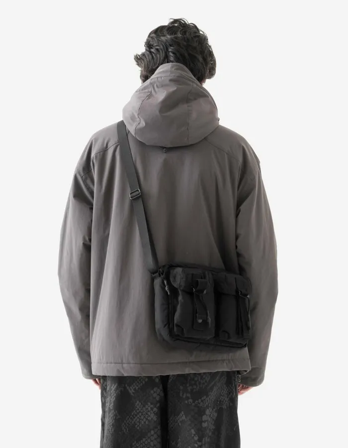 Maharishi Bags 1115 Maha MALICE Cross Body Bag Black 8211 Men