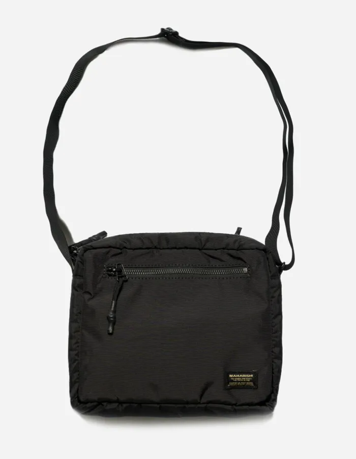 Maharishi Bags 1115 Maha MALICE Cross Body Bag Black 8211 Men