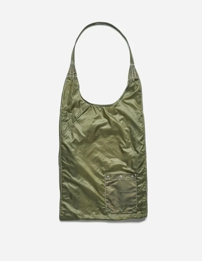 Maharishi Bags 5073 Upcycled Rollaway Shopping Bag Olive 8211 Men